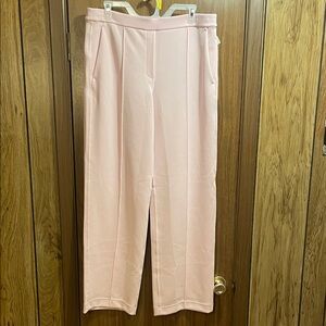 Lululemon Athletica Pintuck soft stream Wide Leg Pants - pink porcelain